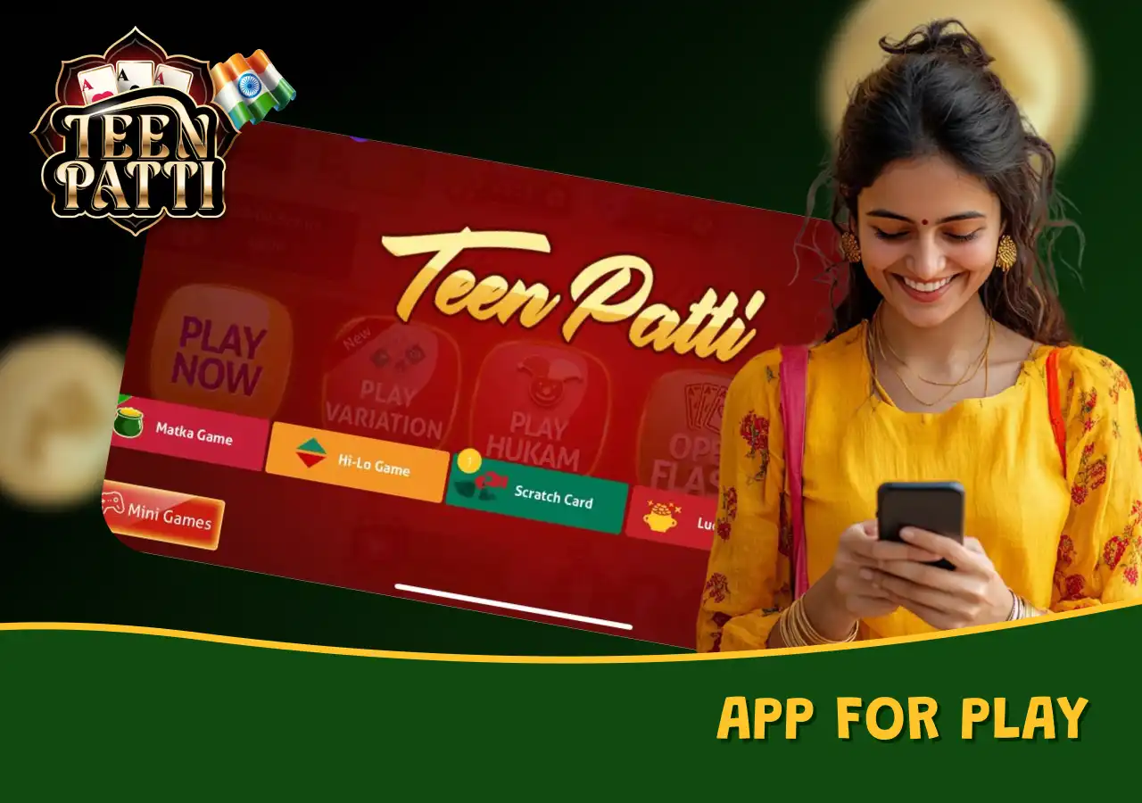 Teen Patti app info and details for Indian players